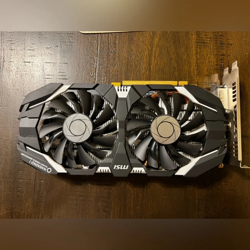 MSI Computer GTX 1060 3GT OC NVIDIA GeForce 3GB GDDR5 DVI/HDMI/DisplayPort PCI-E